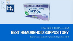 Best Hemorrhoid Suppository of 2018 - Buyer Reviews and Feedback for Top Hemorrhoid Suppositories