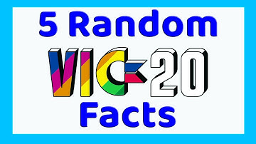 5 Random Facts About The Commodore VIC-20.