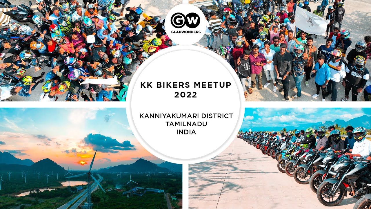 Kanyakumari Bike Riders Meetup - 2022 (Nagercoil) New Year Special 2023! - Gladwonders - GW