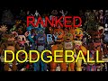 100 Five Nights at Freddy's Animatronics Ranked by Dodgeball