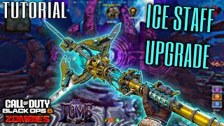 THE TOMB - HOW TO *UPGRADE THE ICE STAFF* GUIDE (Black Ops 6 Zombies Tutorial)