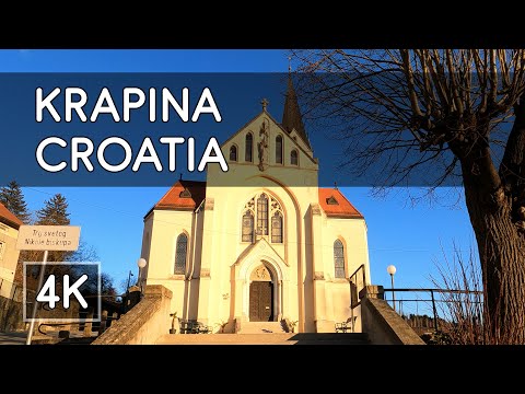Walking Tour: Krapina, Croatia - 4K UHD Virtual Travel