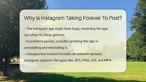 Why Is Instagram Taking Forever To Post? - Everyday-Networking
