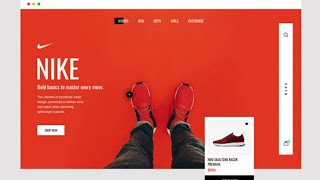Full E-commerce website design using html and css || Project without using javascript Guide