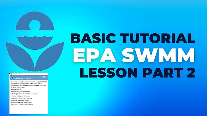 EPA SWMM LESSON PART 2 | Basic Modeling Tutorial - DayDayNews
