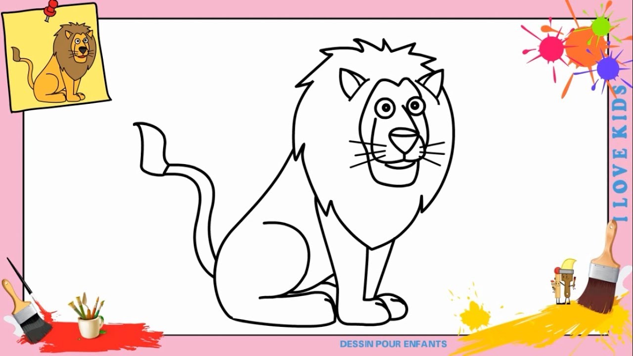 10 modèles de dessins d'animaux faciles à faire pour enfants