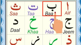 How to Learn Noorani Qaida | Alif Ba Ta | Norani Qaida Lesson 1 | Arabic Alphabets screenshot 4