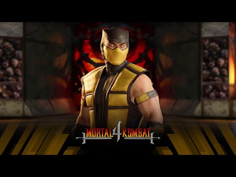 Mortal Kombat 4 Scorpion Klassic Tower 