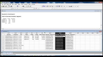 Random Stratified Sampling in Minitab