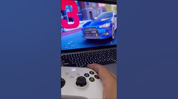 Connecting Xbox controller with MacBook Air M1 #xbox #macbook #asphalt9 #macbookair #xboxseriess