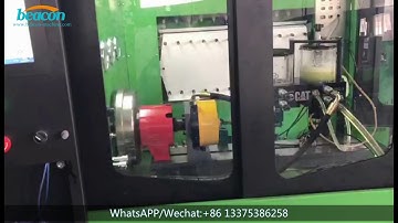 CR917S HEUI EUI EUP common rail injector pump test bench HEUI function video from BEACON