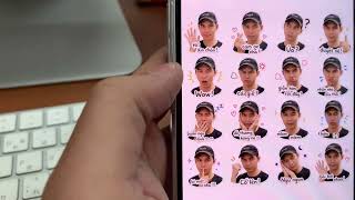 Hướng dẫn chi tiết tự tạo sticker chèn cảm xúc trong tin nhắn iPhone screenshot 1