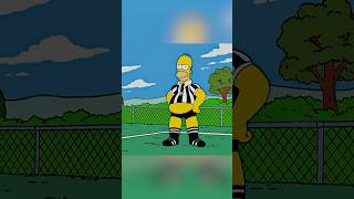 Homer becomes a Soccer Referee #simpsons #thesimpsons