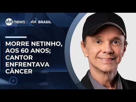 Netinho dies at 60 in Salvador (BA); axé music singer was battling cancer | #SBTBrasil