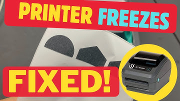 FIX: ZEBRA GK420 Printer Stops Printing Mid-Job (Easy Troubleshooting Guide)
