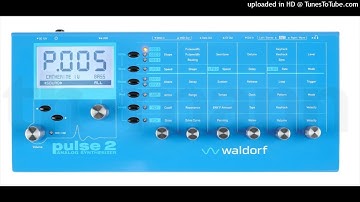 Waldorf pulse 2 analog synthesizer music demo [m&l prod]