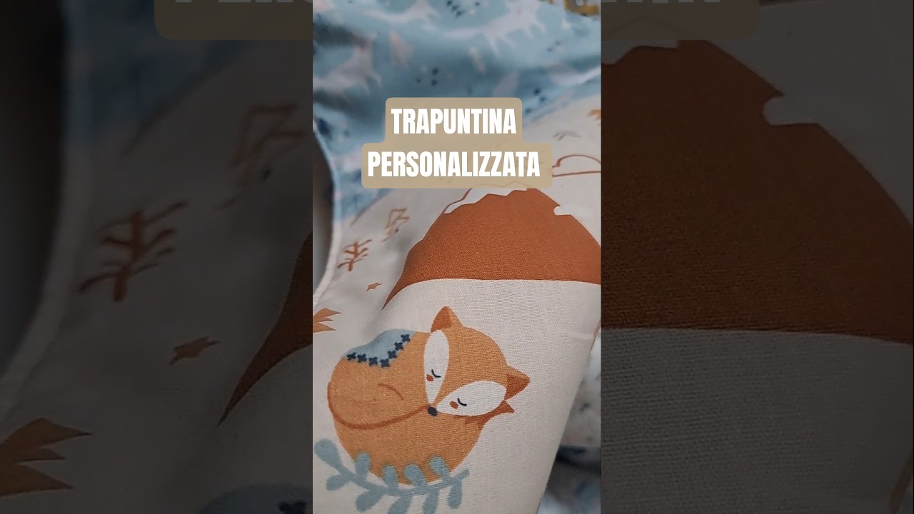 Trapuntina bimbo personalizzata...