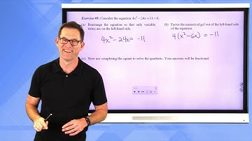 N-Gen Math Algebra II.Unit 7.Lesson 6.Solving Quadratics by Completing the Square