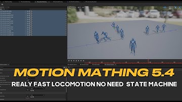 UE 5.4 Motion Matching / NEW How to use motion Matching in Unreal Engine 5.4