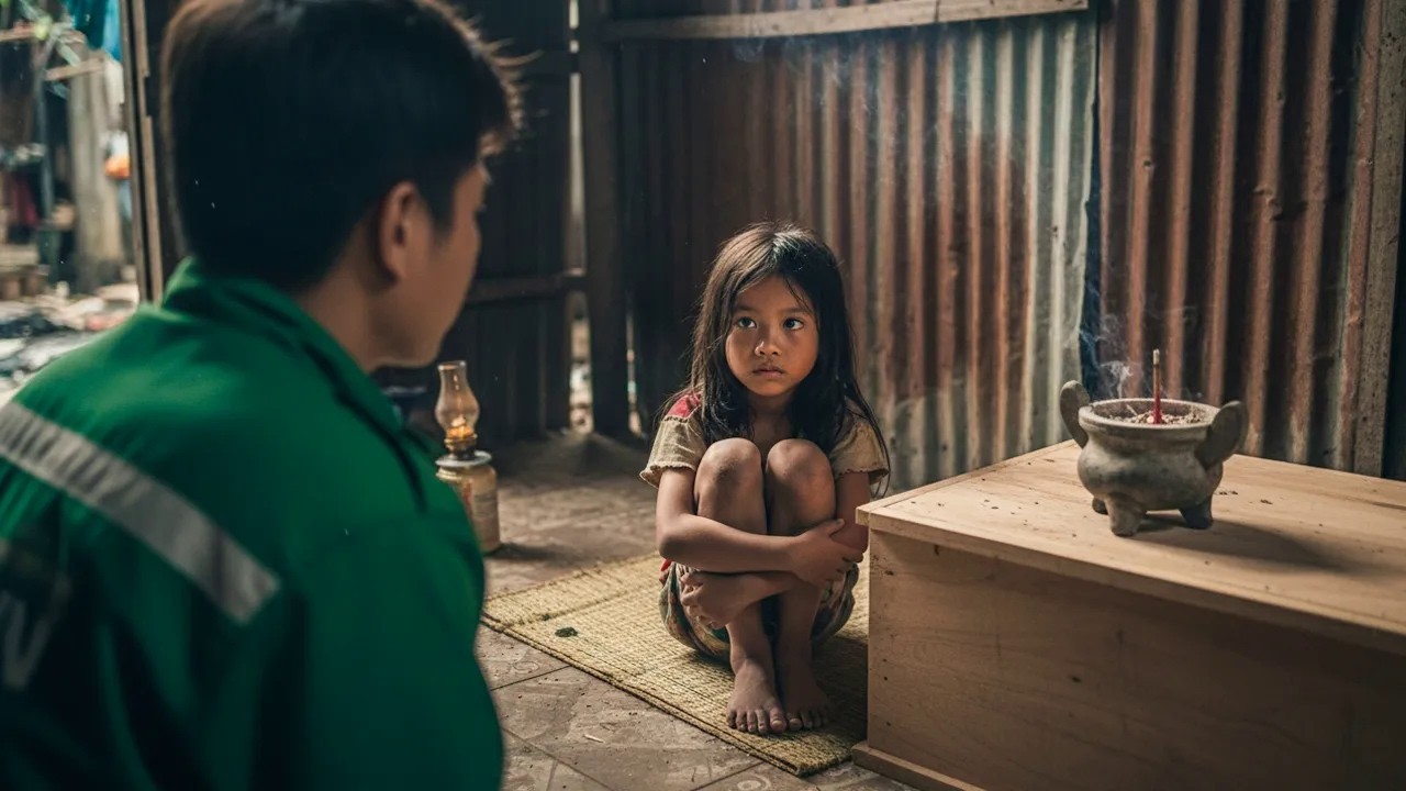 Anh Xe Ôm Cưu Mang Bé Gái Mồ Côi Ngay Đám Tang Của Một Bà Lão, 5 Năm Sau Điều Bất Ngờ Đã Xảy Ra