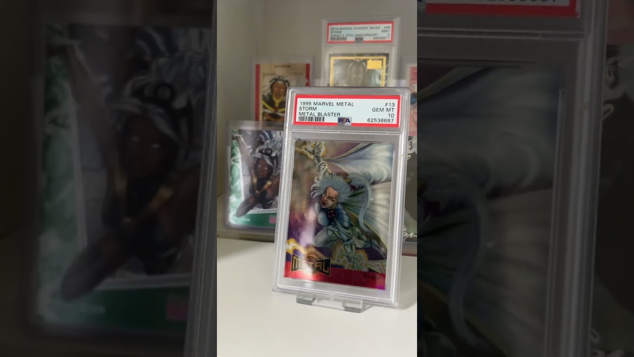 1995 Marvel Metal Storm PSA 10 😍 