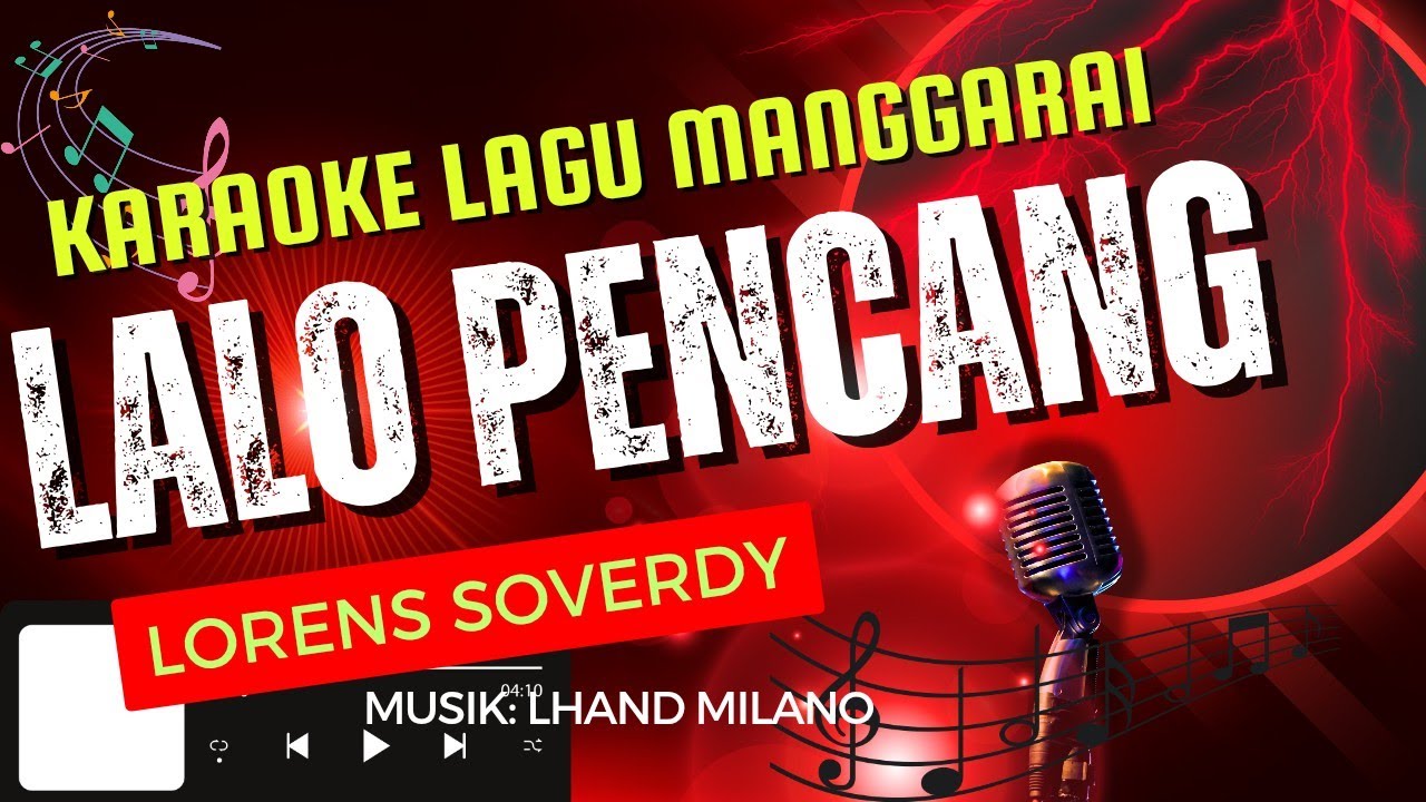 Karaoke LALO PENCANG by Lorenso Verdy