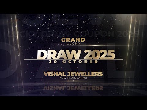 Vishal Jewellers Lucky Draw 2025 | Watch Live on 30th Oct at 7 PM