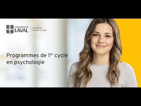 Les programmes de 1er cycle en psychologie  @sciencessociales-ulaval