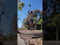 60 year Old Man Hooper makes 4 of 9, 3 pointers in a minute. staying in shape at 60