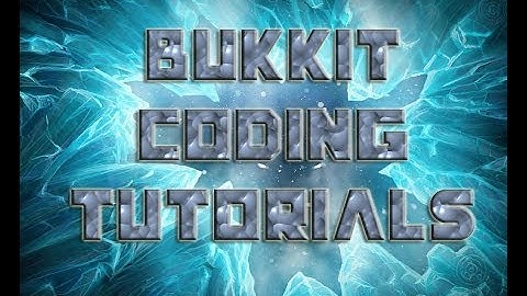 Bukkit Coding Tutorial #6 - GUIs