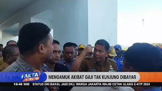 Ratusan Pegawai Satpol PP Dan Pemadam Kebakaran Ngamuk Akibat Gaji Tidak Di Bayar - Fakta Terkini