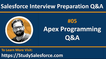 05 Q&A | Apex Programming Interview Q&A | Salesforce Developer Interview Preparation
