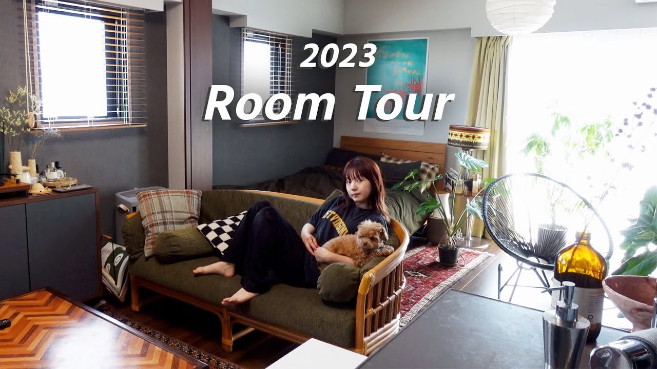 【ルームツアー】緑に囲まれた癒やし空間🪴✨インテリアを全部紹介します！