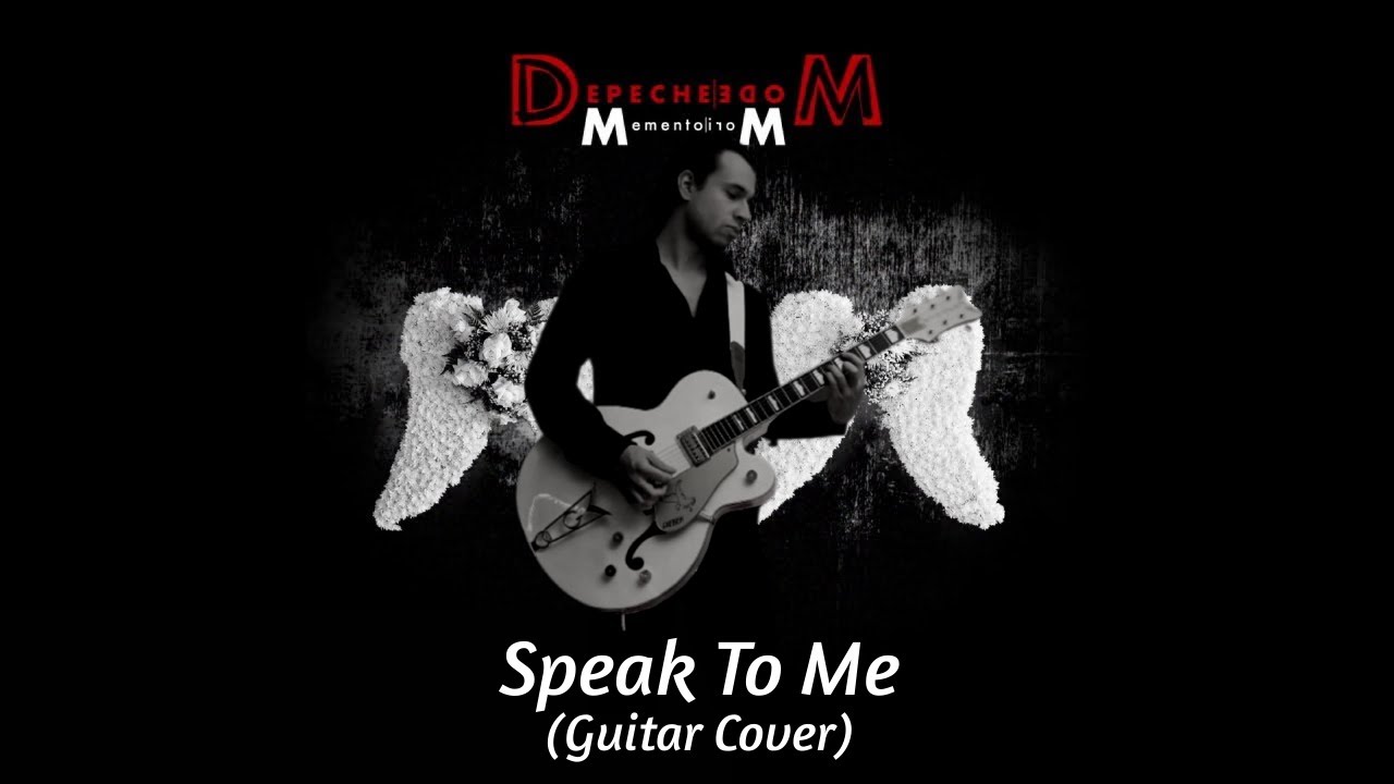 Depeche Mode - Speak To Me | Guitar Cover | Gretsch White Falcon | Memento Mori Tone 2023