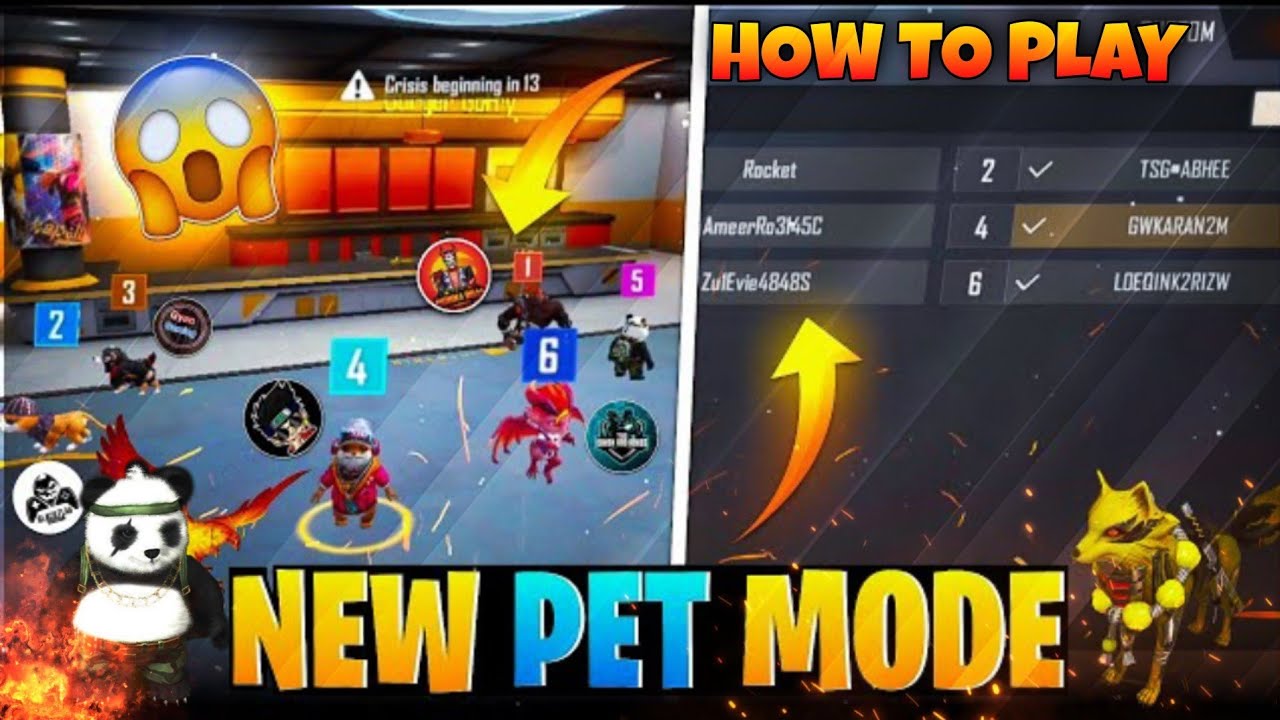 how to play new pet rumble custom | Ful tutorial | Garena Free Fire |