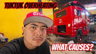 RUSI CARUZA TUKTUK OVERHEATING PROBLEM | Tuktuk Camping in Baguio Cancelled