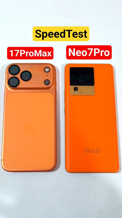 17ProMax vs Neo7Pro SpeedTest 🔥🔥🔥