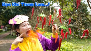 Bạn Khỉ Tham Lam – Bài Học Phải Biết Chia Sẻ ❤ BIBI TV ❤