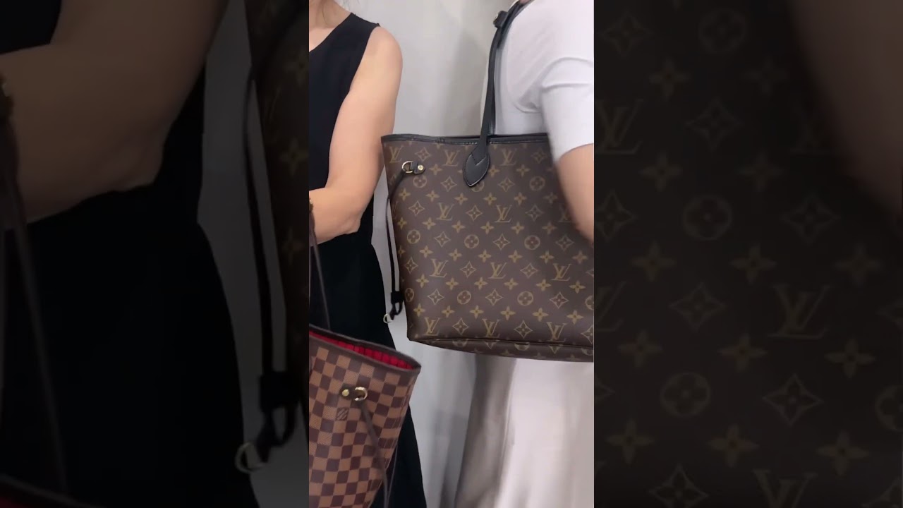 LV Neverfull Totes - Damier Ebene and Limited Edition World Tour 