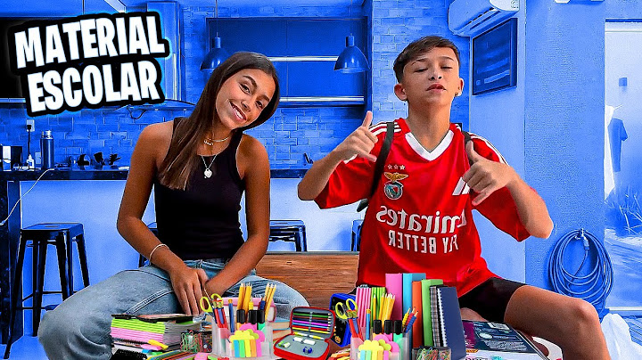ESSE É MEU MATERIAL ESCOLAR DE 2025!!