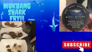 MUKBANG*I ATE SHARK 🦈 MEAT WITH @RyanVlogs_1 &amp; HUBBY!! #joinme, #subscribe