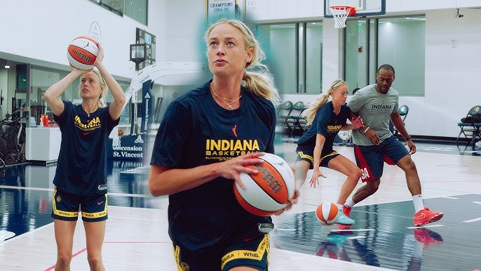 Every Basket from Sophie Cunningham's First Workout w/ Indiana Fever -  YouTube