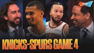 Wemby MUST HAVE A BIG GAME 4 for the Spurs to win, Will the Knicks retaliate after the shove? | FTF