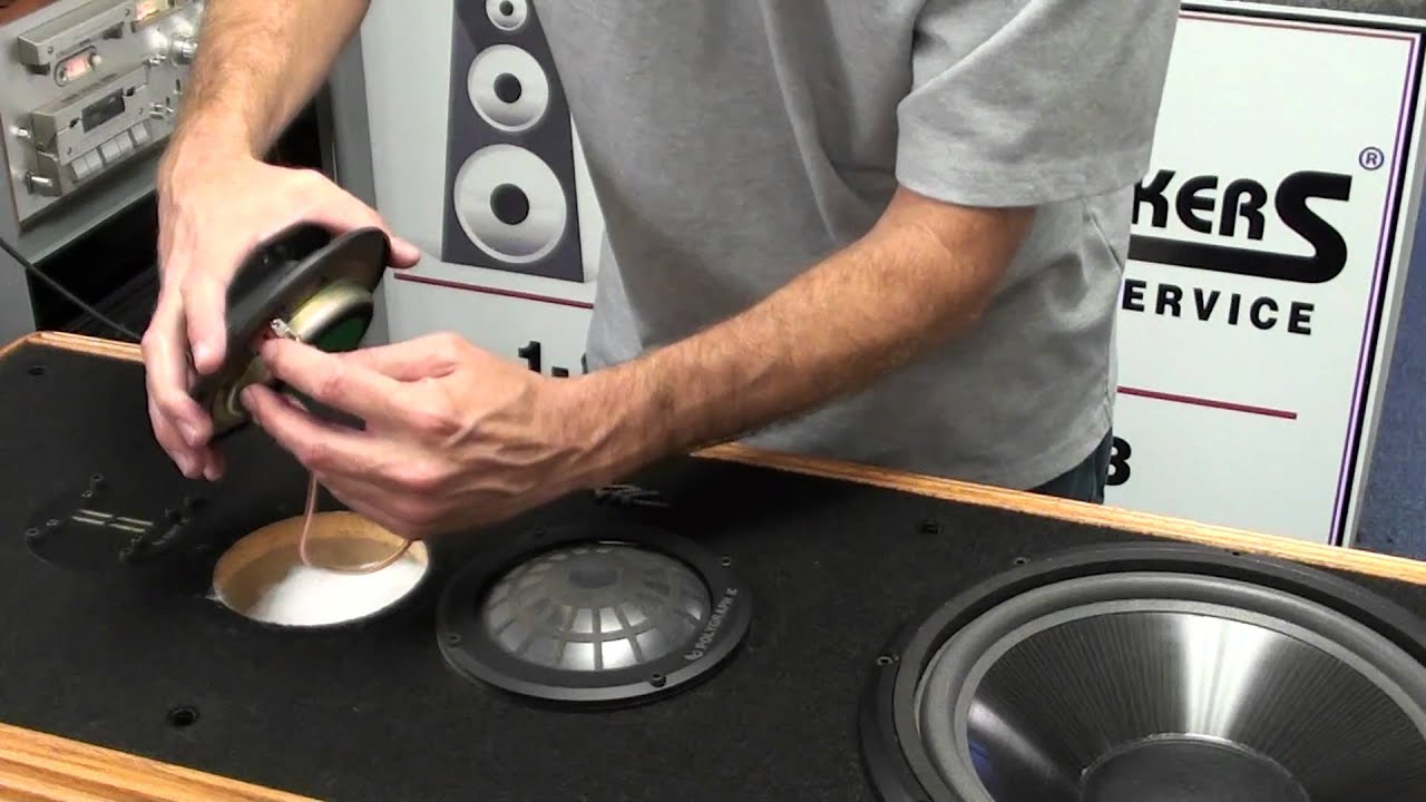 Infinity Kappa Woofer Dome Midrange Replacement by Simply Speakers - YouTube