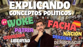 ¿WOKE? ¿FACHA? ¿LIBERTAD? Explicando conceptos políticos