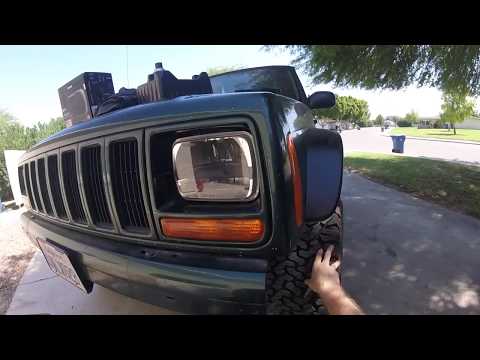 2001 Jeep Cherokee Headlight Replacement   Trucklite LEDs