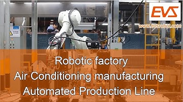 Robotic Mactory Air Conditioning Manufacturing Automated Production Line
