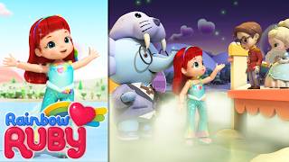 Peseluncur Es Ajaib Menyelamatkan Pertunjukan Ikan Beku! | Rainbow Ruby - WildBrain | Episode Lengkap untuk Anak-Anak