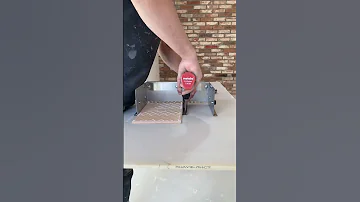 Нанесение плиточного клея клейбоксом
