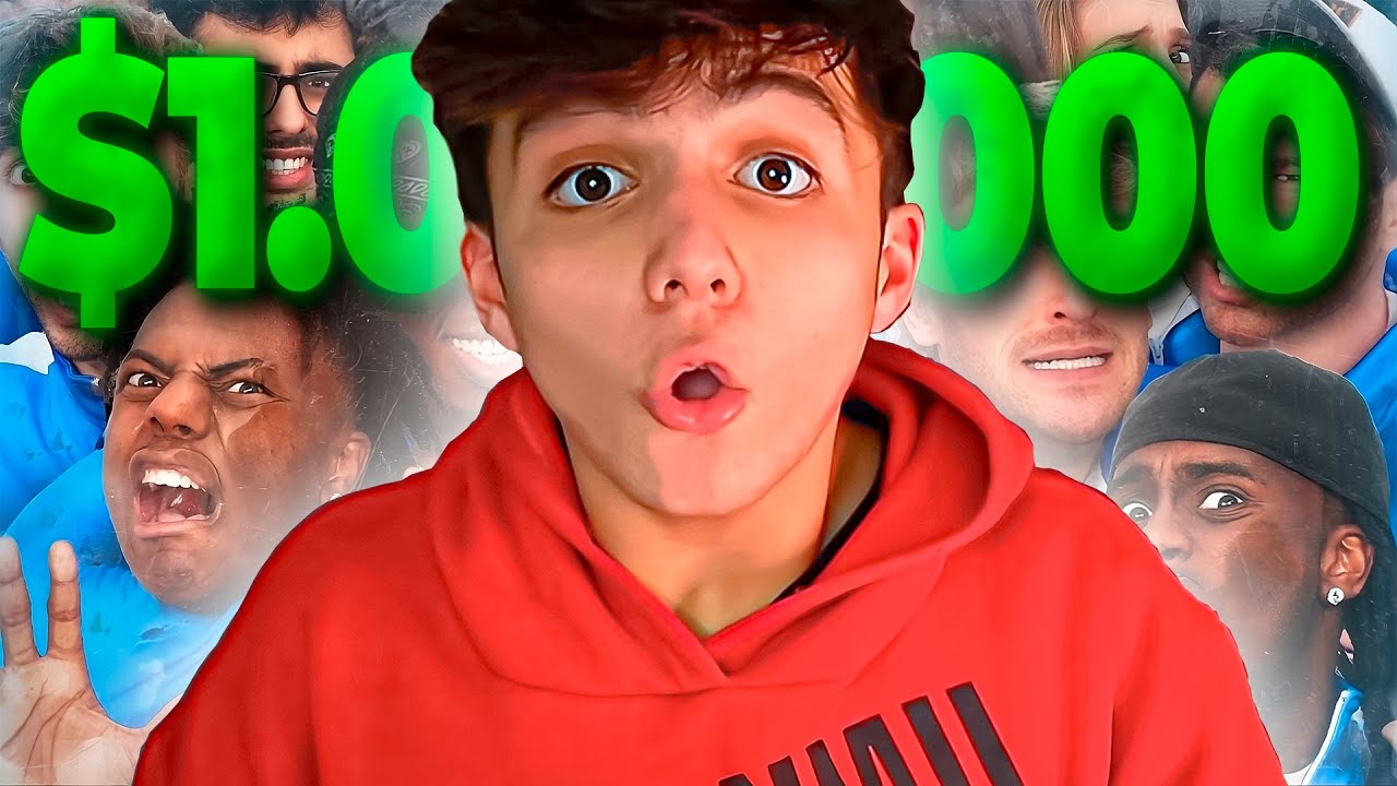 50 Youtubers Pelean Por $1,000,000 | Reacción a Mr Beast